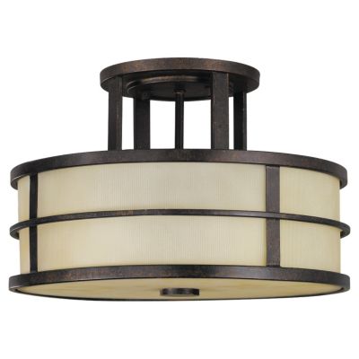 Fusion Semi-Flushmount by Feiss - Starlight Lighting USA and Canada
